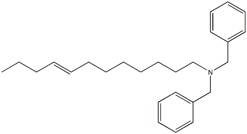 (8-Dodecenyl)dibenzylamine Struktur