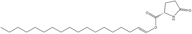 (S)-5-Oxopyrrolidine-2-carboxylic acid 1-octadecenyl ester Struktur