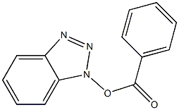 1H-Benzotriazole-1-ol benzoate Struktur