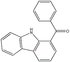 1-Benzoyl-9H-carbazole Struktur