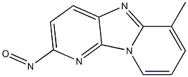 6-Methyl-2-nitrosodipyrido[1,2-a:3',2'-d]imidazole Struktur