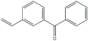 3-Vinylbenzophenone Struktur