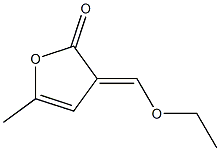 3-(Ethoxymethylene)-5-methylfuran-2(3H)-one Struktur