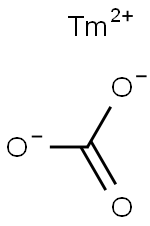 Carbonic acid thulium(II) salt Struktur