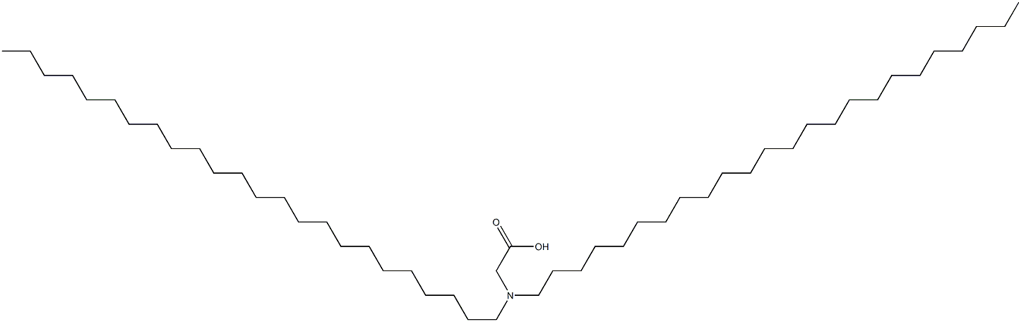 N,N-Ditetracosylglycine Struktur