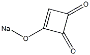 3-(Sodiooxy)-3-cyclobutene-1,2-dione Struktur