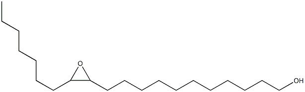 12,13-Epoxyicosan-1-ol Struktur