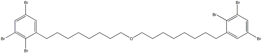 2,3,5-Tribromophenyloctyl ether Struktur