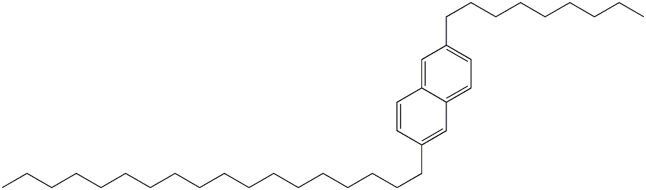 2-Nonyl-6-octadecylnaphthalene Struktur