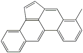 8-Methylbenz[e]aceanthrylene Struktur