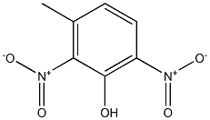 3-Methyl-2,6-dinitrophenol Struktur