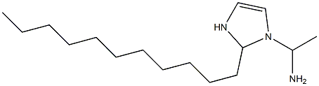 1-(1-Aminoethyl)-2-undecyl-4-imidazoline Struktur