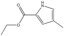 3-Methyl-1H-pyrrole-5-carboxylic acid ethyl ester Struktur