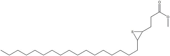 4,5-Epithiodocosanoic acid methyl ester Struktur