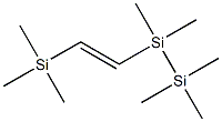 (E)-1-(Pentamethyldisilanyl)-2-trimethylsilylethene Struktur