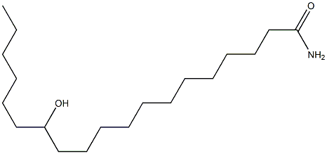 13-Hydroxynonadecanamide Struktur