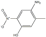 4-Amino-5-methyl-2-nitrophenol Struktur