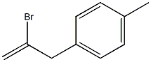 1-(2-Bromoallyl)-4-methylbenzene Struktur