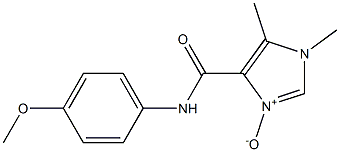 1,5-Dimethyl-N-(4-methoxyphenyl)-1H-imidazole-4-carboxamide 3-oxide Struktur