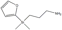 3-[Dimethyl(2-furyl)silyl]propylamine Struktur