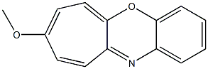 8-Methoxybenzo[b]cyclohept[e][1,4]oxazine Struktur