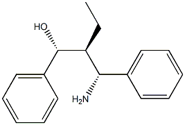 (1R,2S,3R)-3-Amino-2-ethyl-1,3-diphenylpropan-1-ol Struktur