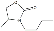 4-Methyl-3-butyloxazolidin-2-one Struktur