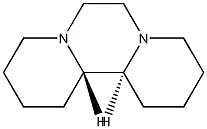 (12aS,12bS)-Dodecahydrodipyrido[1,2-a:2',1'-c]pyrazine Struktur