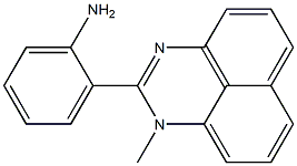 2-(1-Methyl-1H-perimidin-2-yl)aniline Struktur