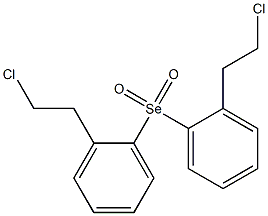 (2-Chloroethyl)phenyl selenone Struktur