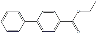 4-Biphenylcarboxylic acid ethyl ester Struktur