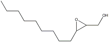 2,3-Epoxydodecan-1-ol Struktur