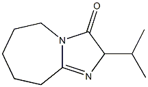 6,7,8,9-Tetrahydro-2-(1-methylethyl)-5H-imidazo[1,2-a]azepin-3(2H)-one Struktur