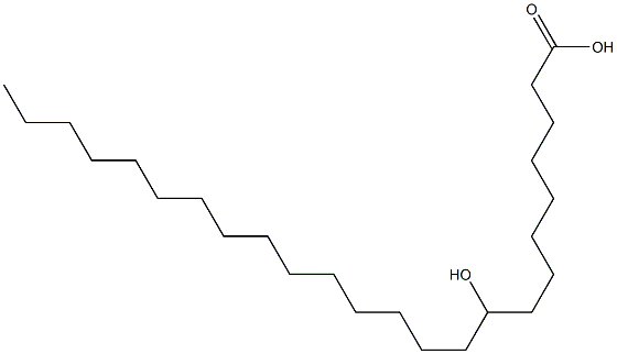 9-Hydroxytetracosanoic acid Struktur