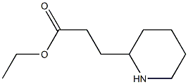 3-(2-Piperidyl)propionic acid ethyl ester Struktur