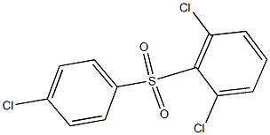 2,6-Dichlorophenyl 4-chlorophenyl sulfone Struktur