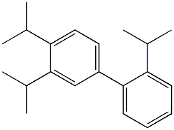 2,3',4'-Triisopropyl-1,1'-biphenyl Struktur