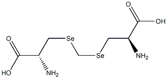 3,3'-Methylenebisselenobis[(S)-2-aminopropanoic acid] Struktur