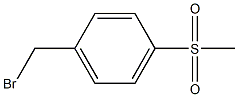 1-(Bromomethyl)-4-mesylbenzene Struktur