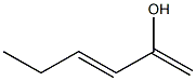 1,3-Hexadien-2-ol Struktur