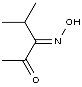 3-(Hydroxyimino)-4-methylpentan-2-one Struktur