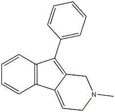 2-Methyl-9-phenyl-2,3-dihydro-1H-indeno[2,1-c]pyridine Struktur