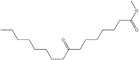 8-Oxohexadecanoic acid methyl ester Struktur