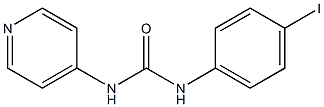 1-[(4-Iodophenyl)]-3-(pyridin-4-yl)urea Struktur