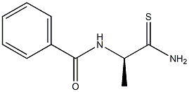 (-)-N-[(R)-1-(Thiocarbamoyl)ethyl]benzamide Struktur