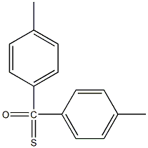 Bis(4-methylphenyl) thioketoneoxide Struktur