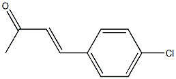 (E)-4-(4-Chlorophenyl)-3-butene-2-one Struktur