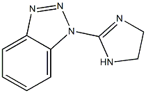 1-(2-Imidazoline-2-yl)-1H-benzotriazole Struktur