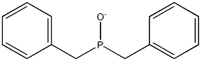 Dibenzylphosphinous acidion Struktur