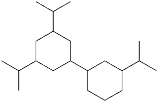 3,3',5-Triisopropyl-1,1'-bicyclohexane Struktur